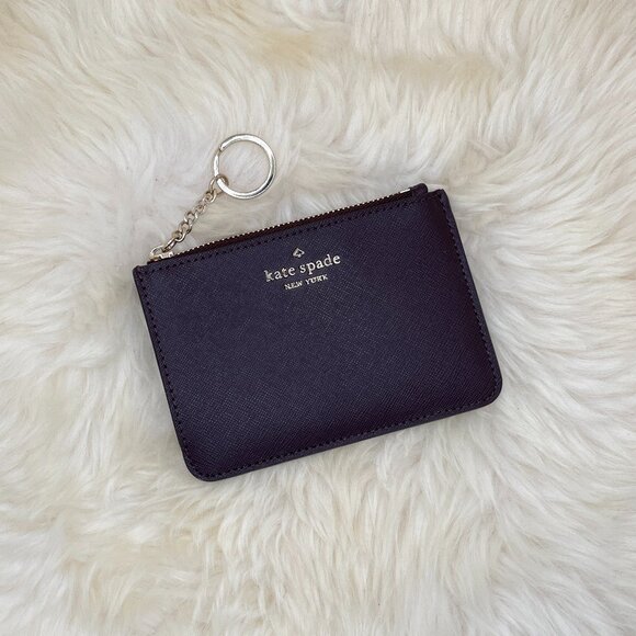 EUC kate spade Card Case with Keychain - Picture 1 of 5